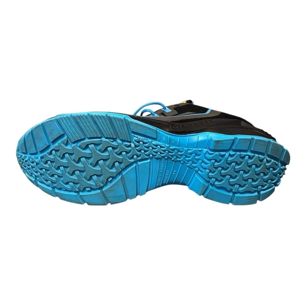 Size 47 Men's Steitz Secura VD PRO 1400 FORD Black/Blue Safety Shoes‎ Hard Toe